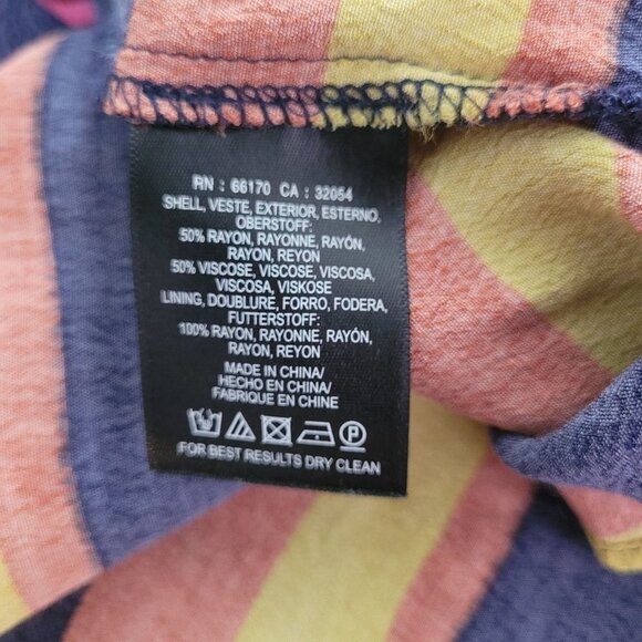 HD in Paris Anthro Handkerchief Asymmetrical hi lo short sleeve Dress size 4 - Picture 5 of 10